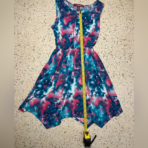 Tie-dye Girls Dress Epic Threads Multicolored Asymmetrical Size Medium - Picture 7 of 11